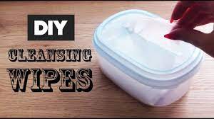 diy homemade cleansing wipes you