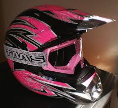 Polaris Womens Motorcycle Helmet Ladies Used Motorcross