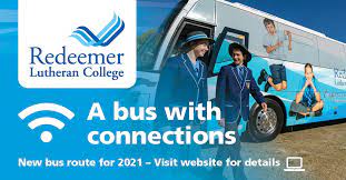 NEW BUS ROUTE FOR 2021 |... - Redeemer Lutheran College | Facebook