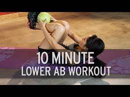 10 minute intense lower ab workout