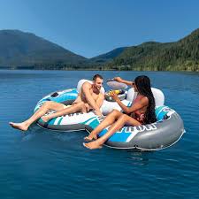 intex inflatable double pool lounge