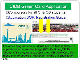 All submission processing at this web site has finished. Cidb Card Application