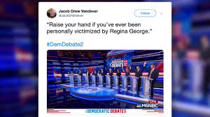 An element of a culture or system of behavior that may be considered to be passed. Who Won The First Democratic Debates The Memes The Atlantic