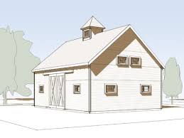 Timber Frame Barn Garage Plans