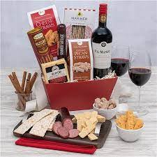 meat cheese gift baskets