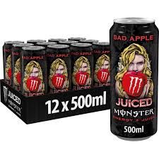 monster energy drink bad apple 12 x