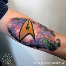 Star trek the original series tattoo. Ashley Liquid Amber Tattoo