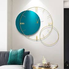 Modern Round Oversized Wall Clock Home
