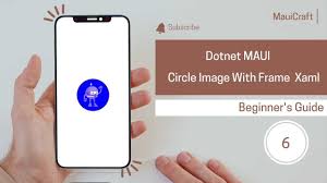 dotnet maui circle image with frame