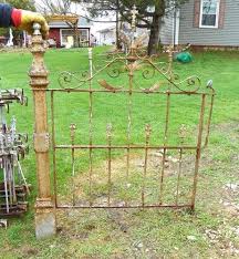 Antique Victorian Cast Iron Garden Lawn