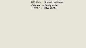 ppg paint oatmeal 1023 1 vs sherwin