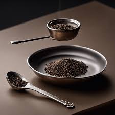 teaspoons black pepper weigh