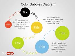 Color Bubble Diagrams For Powerpoint