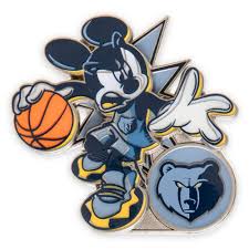 The grizzlies compete in the national basketball association (nba). Mickey Mouse Nba Experience Pin Memphis Grizzlies Shopdisney