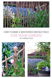 Create A Vintage Fence Today Easy Diy