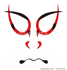 anese traditional arts kabuki face