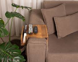 Couch Tray Custom Wood Sofa Arm Table