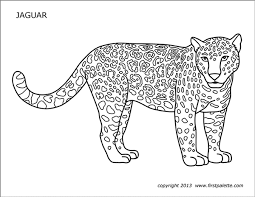 jaguar free printable templates