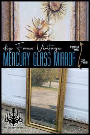 Use This Faux Mercury Glass Technique