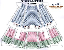 Mandalay Theater Seating Chart Mandalay Bay Events Center