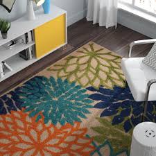 Nourison aloha 8 x 10 multicolor indoor/outdoor abstract coastal area rug. 8 X 10 Indoor Outdoor Area Rugs You Ll Love In 2021 Wayfair