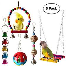 Check spelling or type a new query. 5pcs Parrot Toy Bird Cage Swing Hammock Pet Bird Hanging Bell Hanging Toy Macaw Parrot Love Bird Finches Brids Toy Supplies Bird Toys Aliexpress