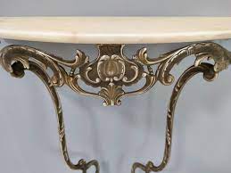 baroque style wall mounted console