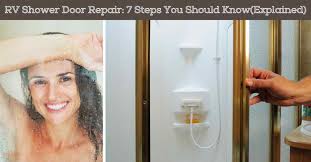 Rv Shower Door Repair 7 Steps You