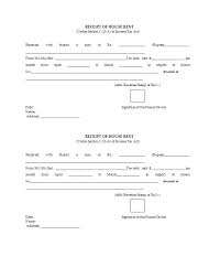 Free Printable Rent Receipts Receipt Template Book Forms