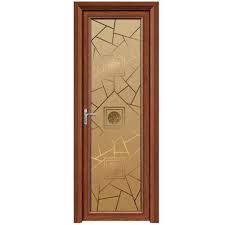 bathroom wooden glass door at rs 250