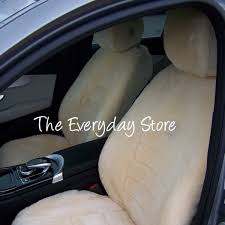 Sheepskin Car Seat Covers Combo