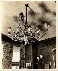 Untitled Antler Chandelier And Wall