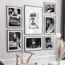 Canvas Painting Black White Wall Art