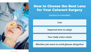cataract surgery lens options best