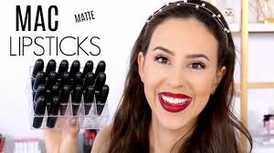 mac lipstick collection matte finish