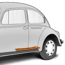 1946 1972 vw beetle super rear lh outer