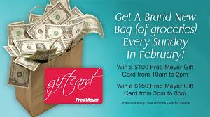 win fred meyer gift cards every sunday