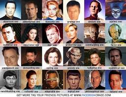 Star Trek Characters Tag Your Friends Facebook Tagging Chart