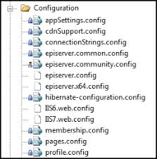 multiple asp net configuration files