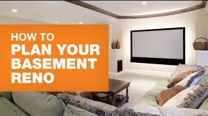 planning your basement reno