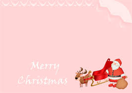 Santa Christmas Card Free Santa Christmas Card Templates