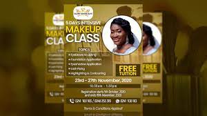 free makeup cl flyer design