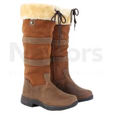 Dublin Eskimo Fleece Lined River Boots Dark Brown Naylors Com
