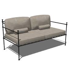 terrace sofa set 3d model formfonts