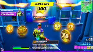 Players can expect to find one gold xp coin, worth 15,000 xp, two purple xp. Ghostninja Unlock Level 100 Today In Fortnite Fast Facebook