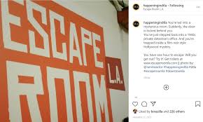 Ing Los Angeles Best Escape Rooms
