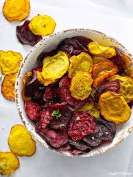 baked beet chips recipe crispy and