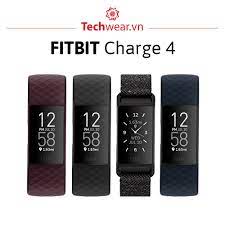 Vòng theo dõi sức khỏe thể thao Fitbit Charge 4 - Bảo hành 12 tháng FPT  Techwear - Đồng Hồ Thông Minh