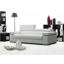 J M Furniture Soho Leather Sofa In