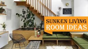 40 sunken living room design ideas for